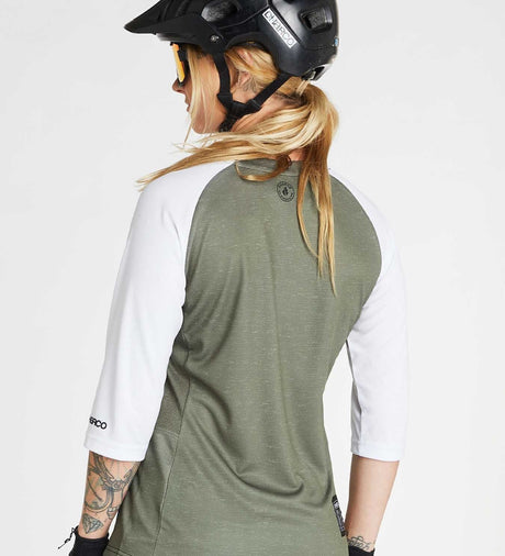 חולצת רכיבה נשים 3/4 Vintage Paradise - DHaRCO