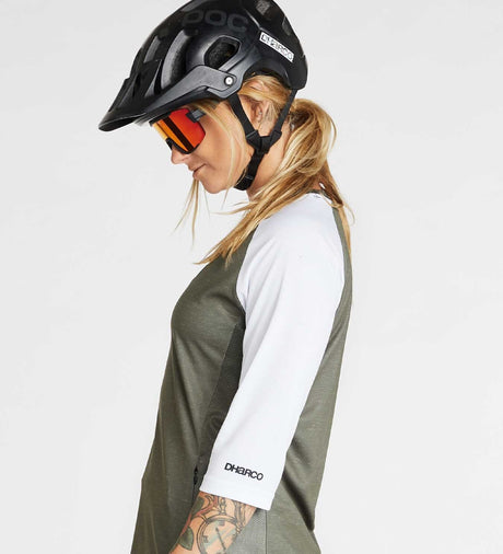 חולצת רכיבה נשים 3/4 Vintage Paradise - DHaRCO