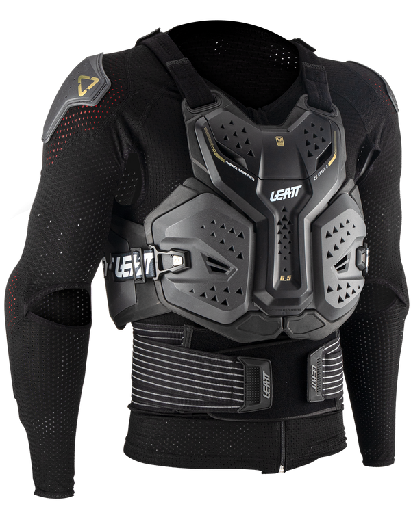 מגן גוף שחור 6.5 - Leatt