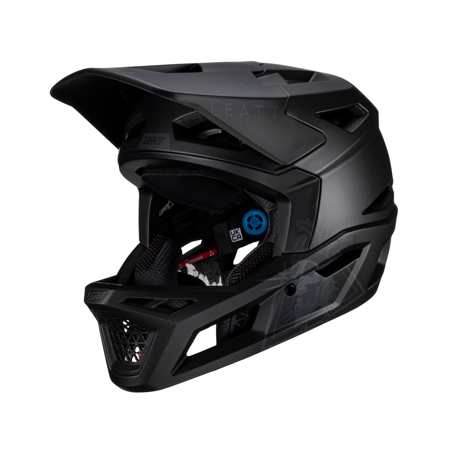 קסדה MTB Gravity 4.0 Stealth - Leatt
