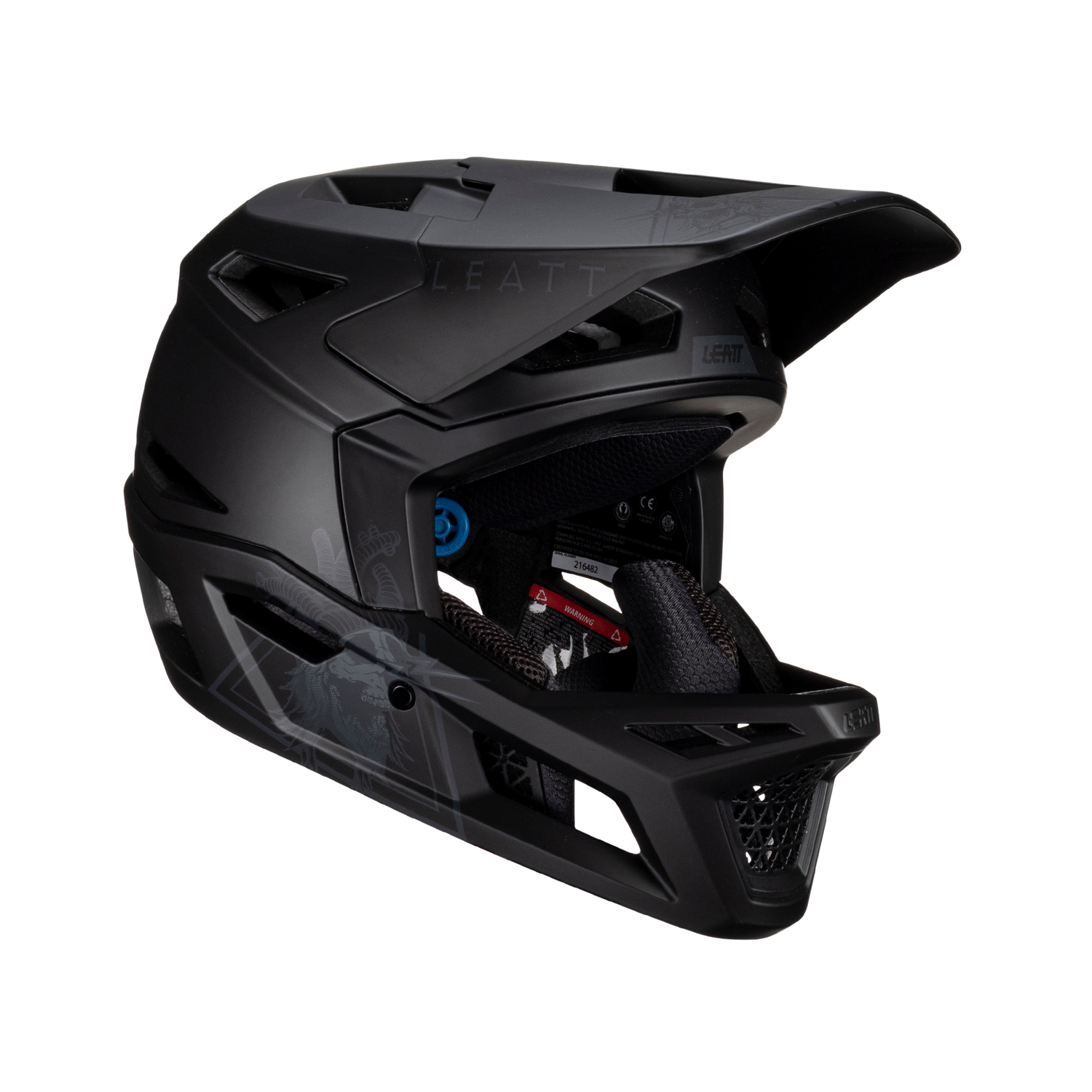 קסדה MTB Gravity 4.0 Stealth - Leatt
