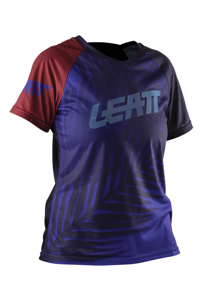 חולצת רכיבה קצרה נשים MTB 2.0 Marine - Leatt