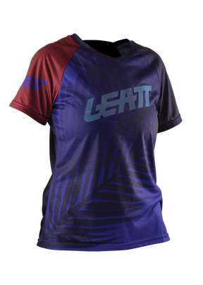 חולצת רכיבה קצרה נשים MTB 2.0 Marine - Leatt