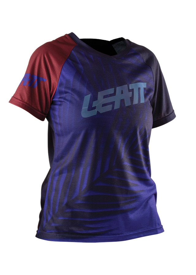 חולצת רכיבה קצרה נשים MTB 2.0 Marine - Leatt