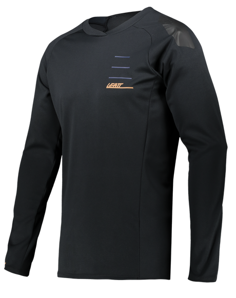 חולצת רכיבה ארוכה MTB AllMtn 5.0 Black - Leatt