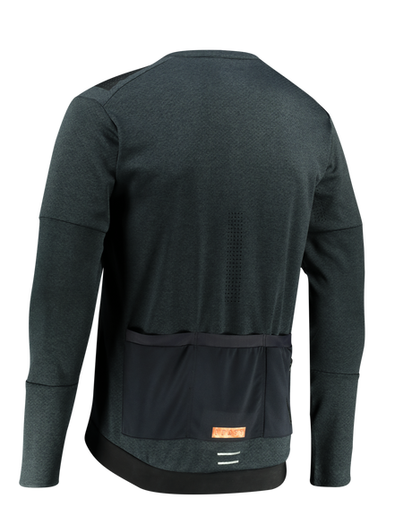 חולצת רכיבה ארוכה גברים MTB Trail 4.0 Black - Leatt