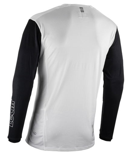 חולצת רכיבה ארוכה גברים MTB Enduro 4.0 White - Leatt