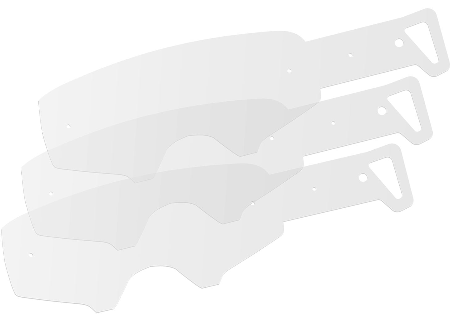 Leatt Tear-Off Laminated 2X7-Pack - Leatt