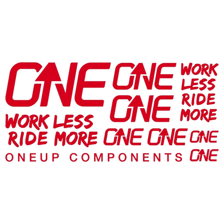 OneUp DECAL KIT Red - OneUP