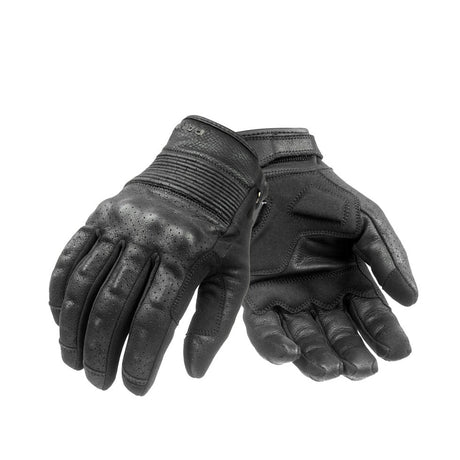 כפפות עור ONYX שחור - PANDO MOTO