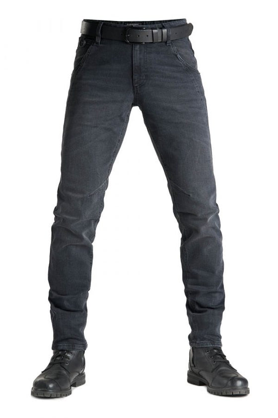 ג'ינס רכיבה ROBBY SLIM Jeans AA Black - PANDO MOTO