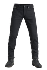 ג'ינס רכיבה Steel Jeans AA - Single Layer Black - PANDO MOTO
