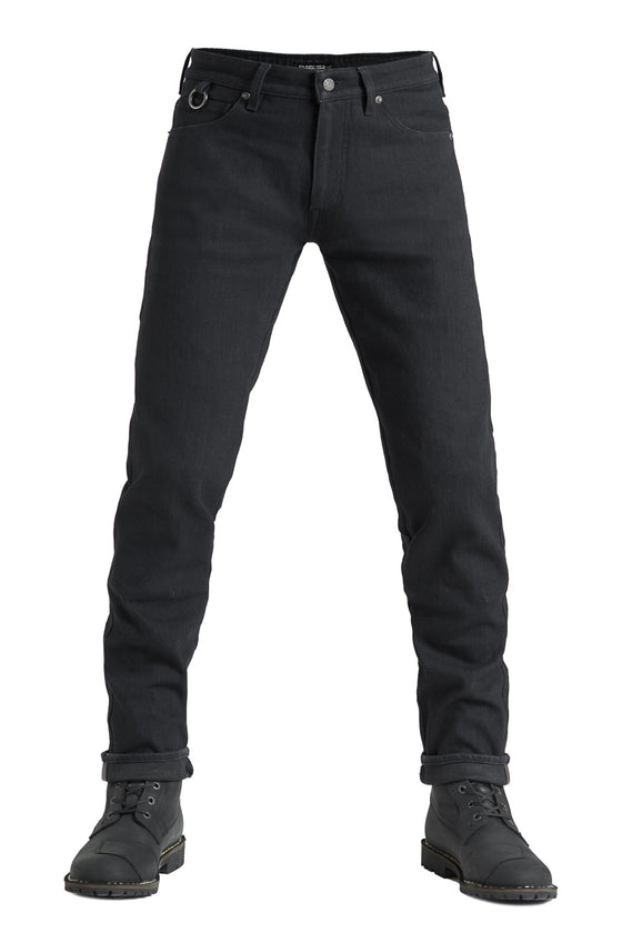 ג'ינס רכיבה Steel Jeans AA - Single Layer Black - PANDO MOTO