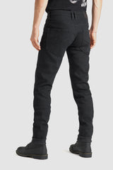 ג'ינס רכיבה Steel Jeans AA - Single Layer Black - PANDO MOTO