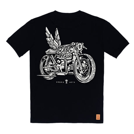 חולצה קצרה MIKE MOTO WING - Unisex - PANDO MOTO