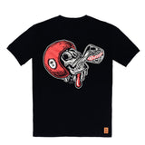 חולצה קצרה MIKE RED SKULL - Unisex - PANDO MOTO