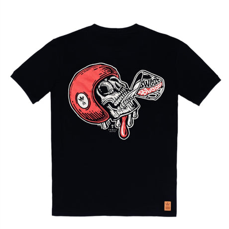 חולצה קצרה MIKE RED SKULL - Unisex - PANDO MOTO